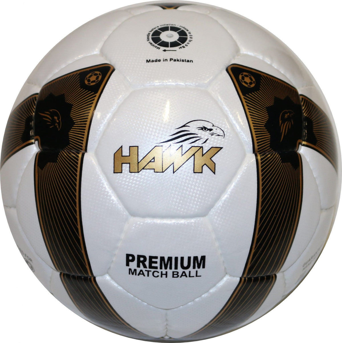 Premium Hand-Sewn Football | Japanese Microfiber PU | Hawk® Official Match Ball