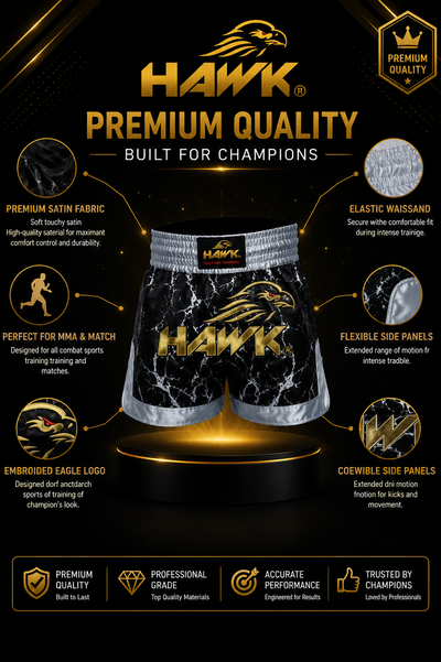 Professional Muay Thai Short, Kickbox, MMA Pants, Thai Boxing Pants