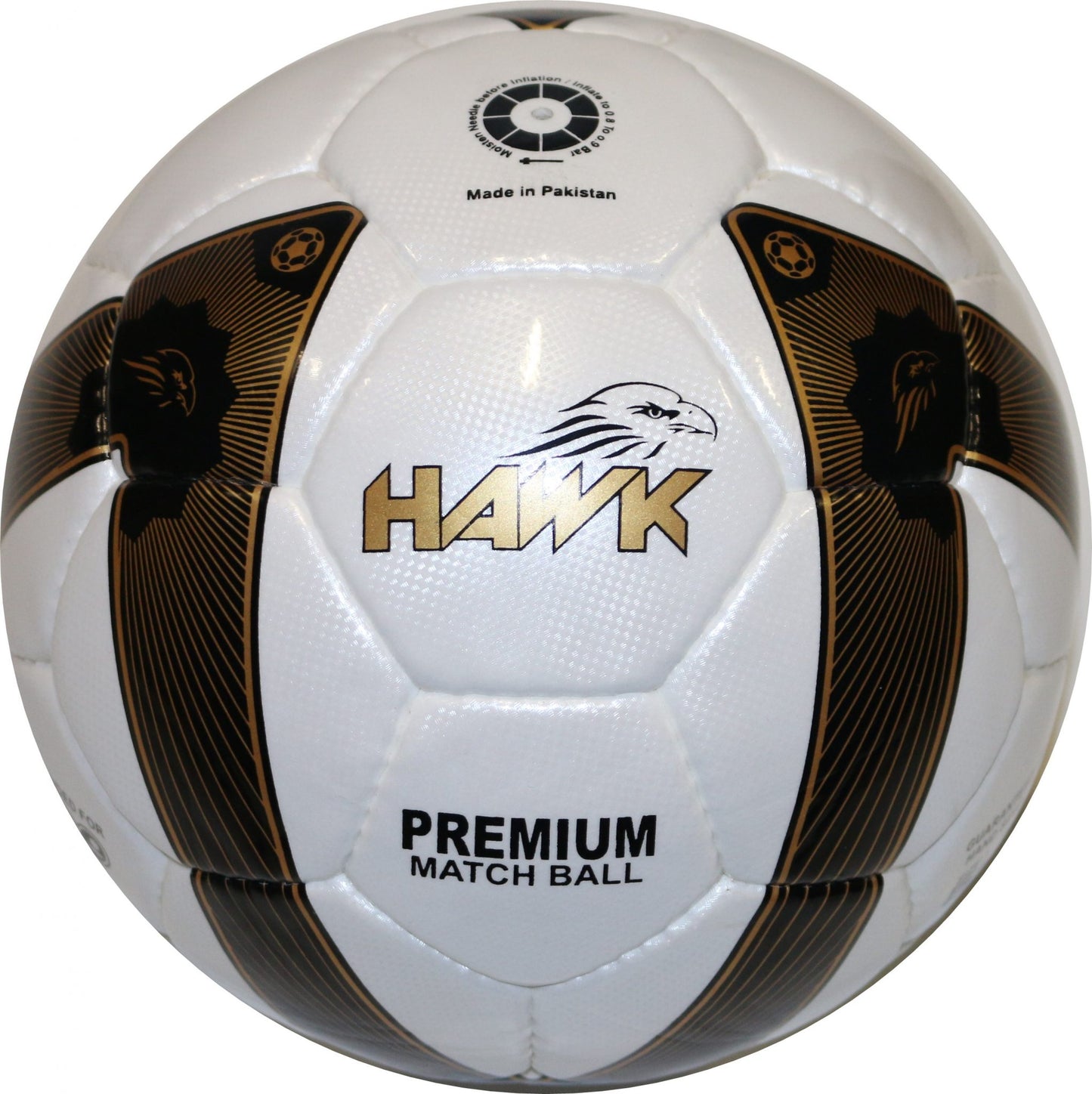 Premium Hand-Sewn Football | Japanese Microfiber PU | Hawk® Official Match Ball