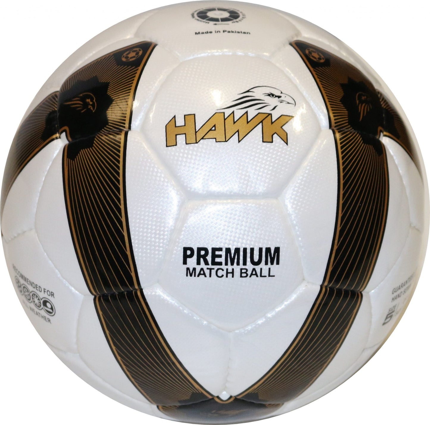 Premium Hand-Sewn Football | Japanese Microfiber PU | Hawk® Official Match Ball