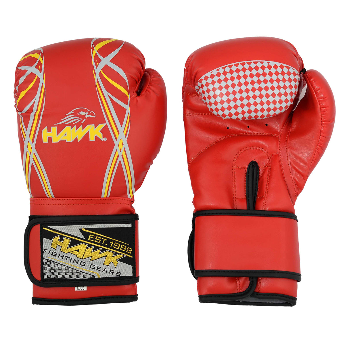 HAWK® Professional Boxing Gloves – Kickboxing & Punching Bag Training Gloves