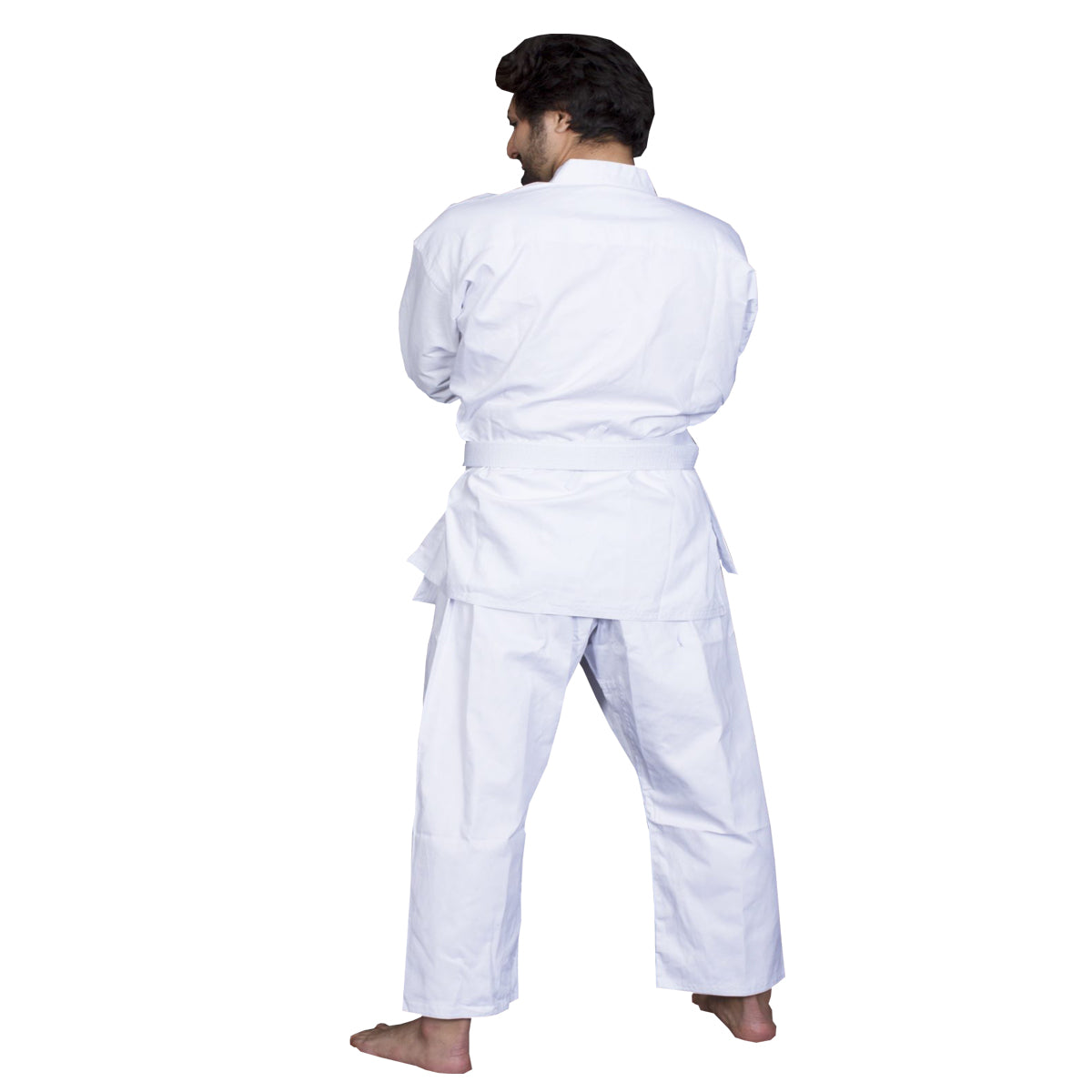 New Karate Suit, White, Size 100-200 for Mens, Cotton Suit, brand Hawk