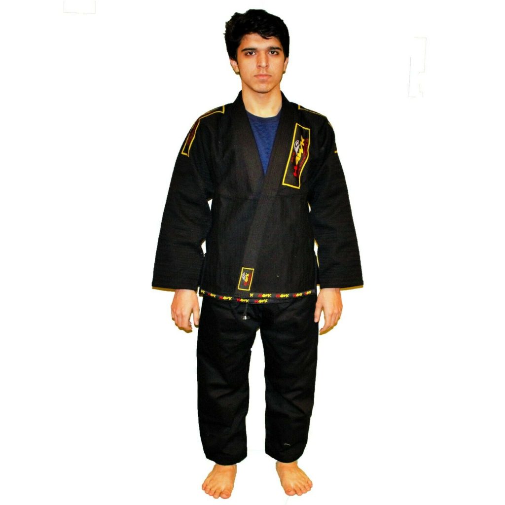 HAWK® Brazilian Ju Jutsu Martial Arts Suit – Double-Stitched 100% Cotton